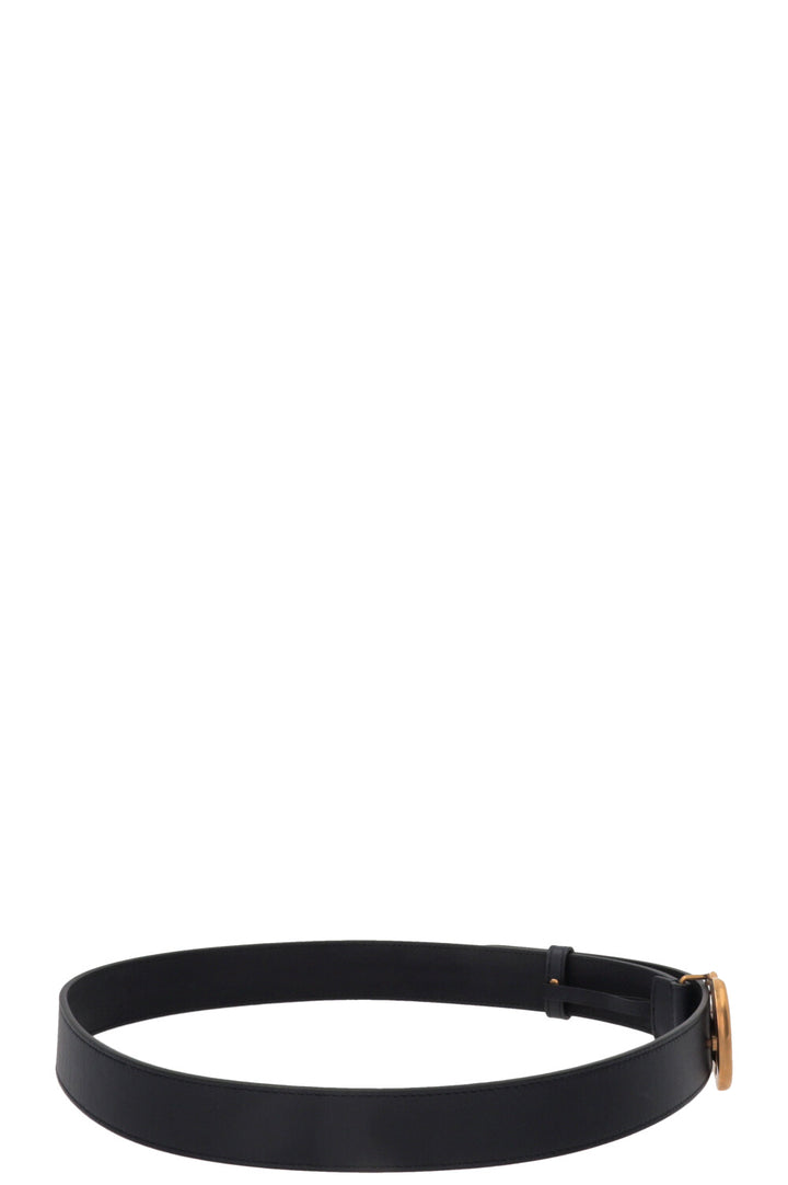 GUCCI Marmont Belt Leather Navy