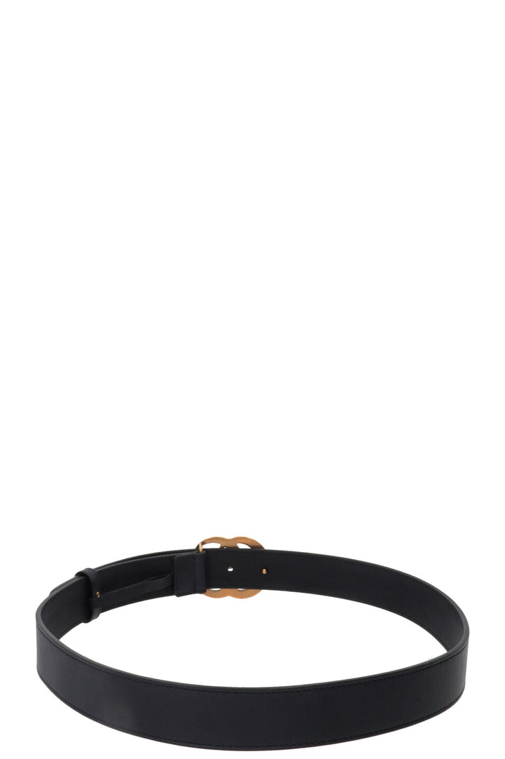 GUCCI Marmont Belt Leather Navy