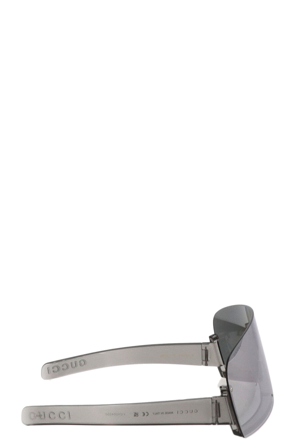 GUCCI Mask Sunglasses Grey Black GG1637S