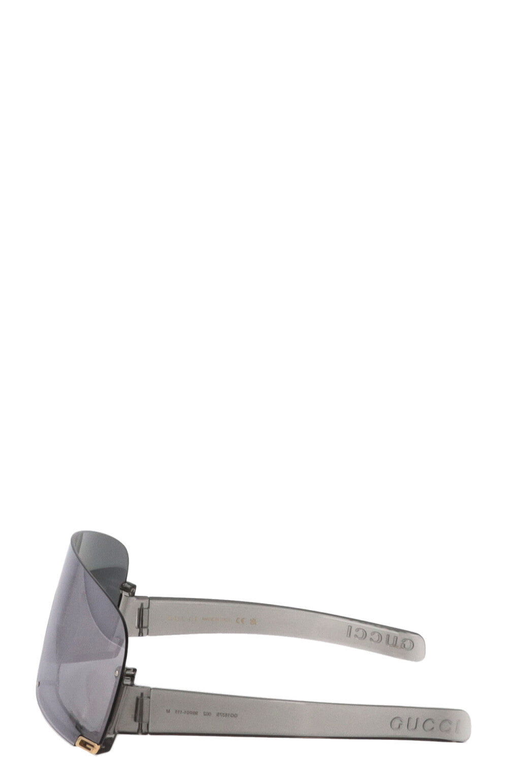 GUCCI Mask Sunglasses Grey Black GG1637S