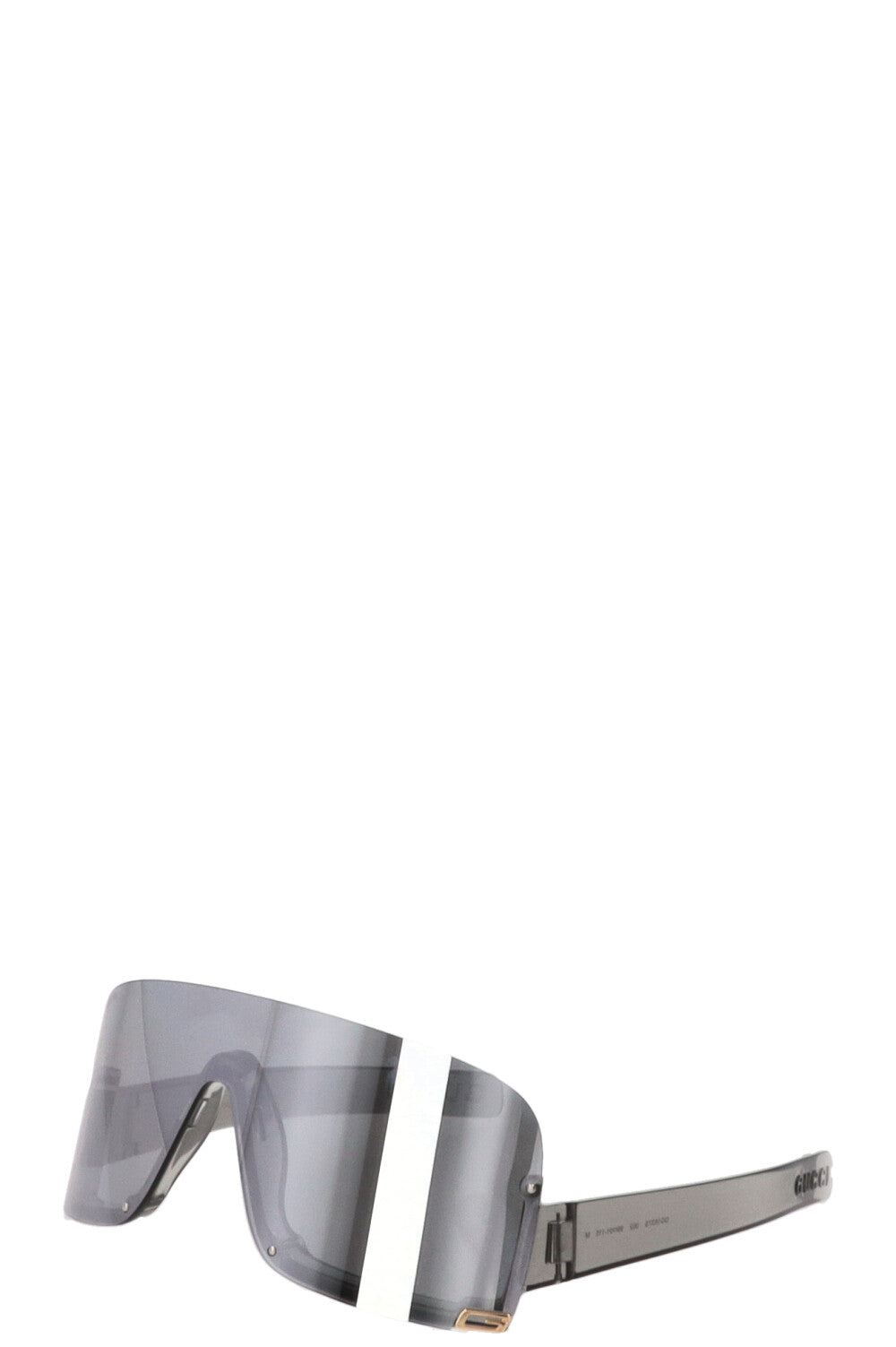 GUCCI Mask Sunglasses Grey Black GG1637S