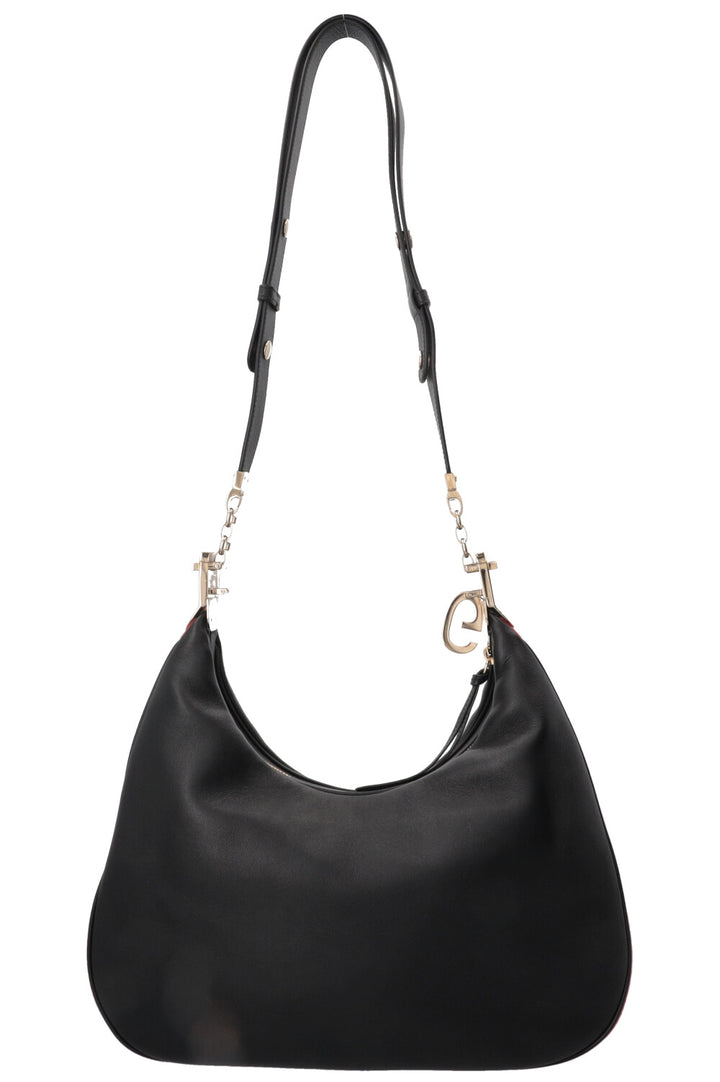 GUCCI Medium Attache Bag Leather Black