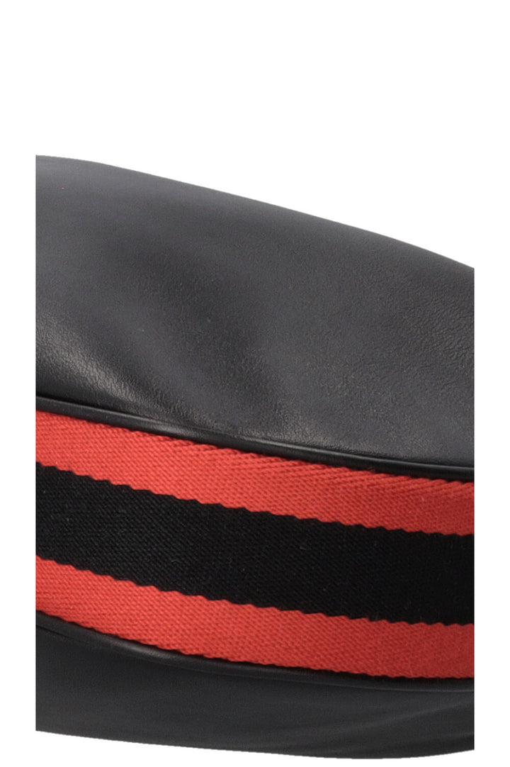 GUCCI Medium Attache Bag Leather Black