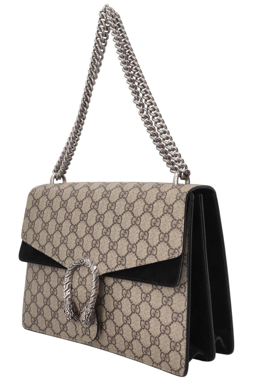 Sac Dionysus moyen en toile enduite GG Supreme beige de GUCCI