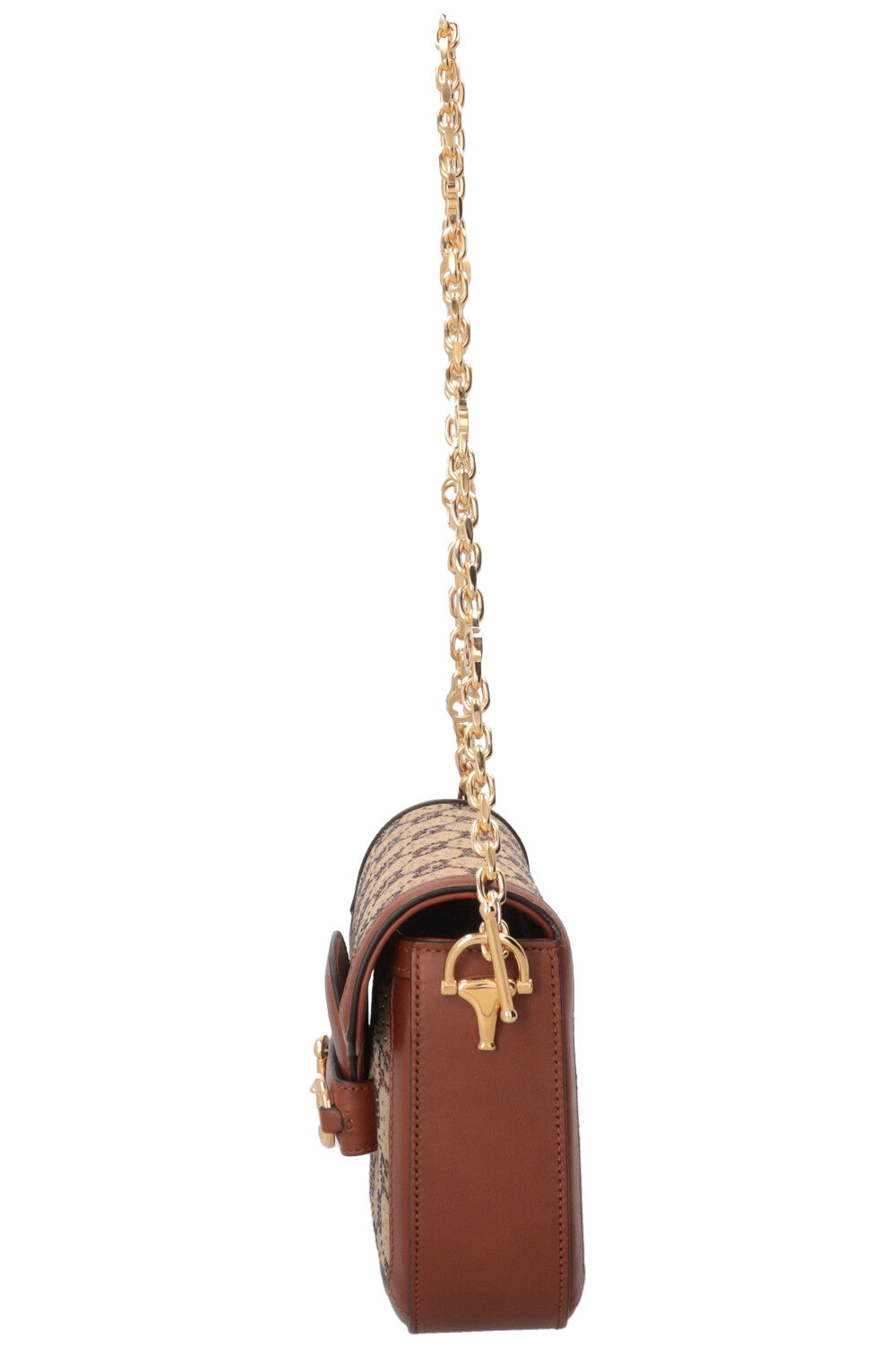 GUCCI Mini 1955 Horsebit Canvas Beige