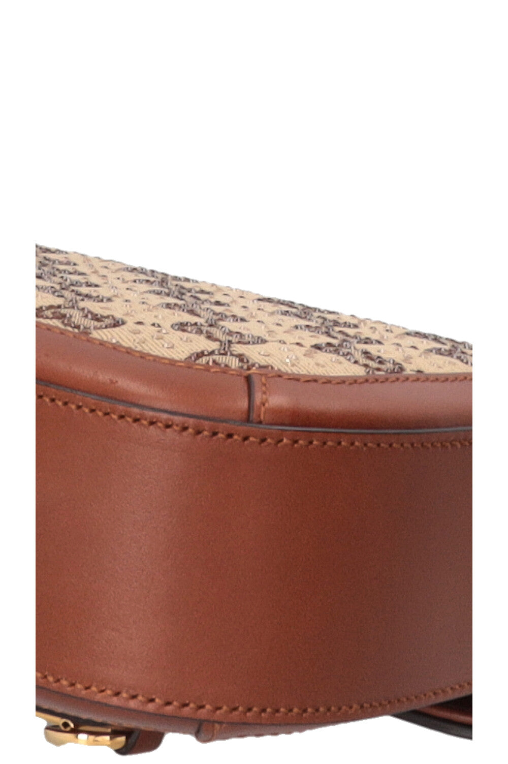 GUCCI Mini 1955 Horsebit Canvas Beige