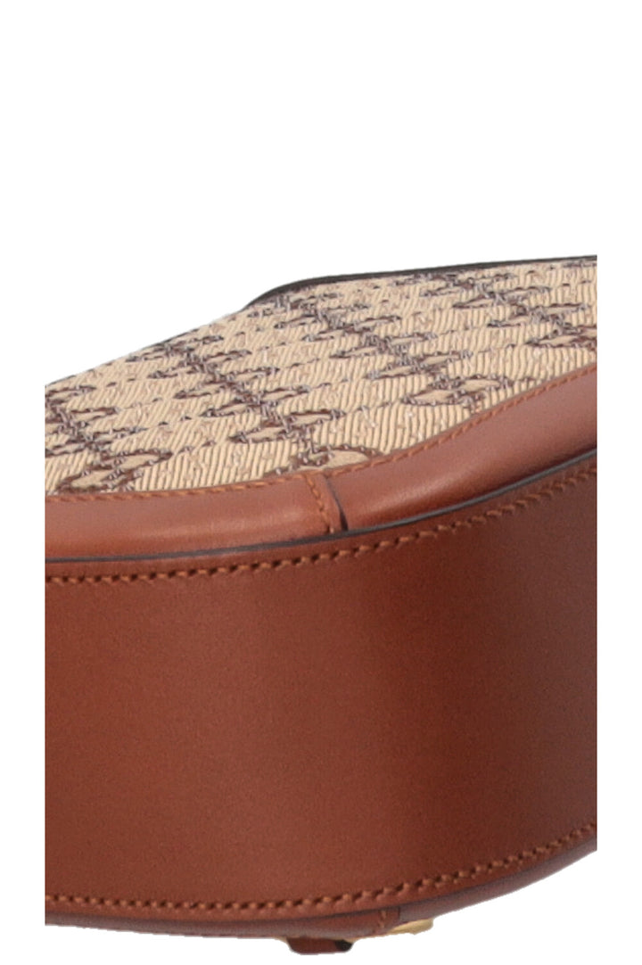 GUCCI Mini 1955 Horsebit Canvas Beige