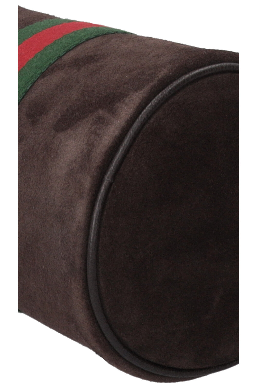 GUCCI Ophidia Cylinder Mini Bag Suede Brown