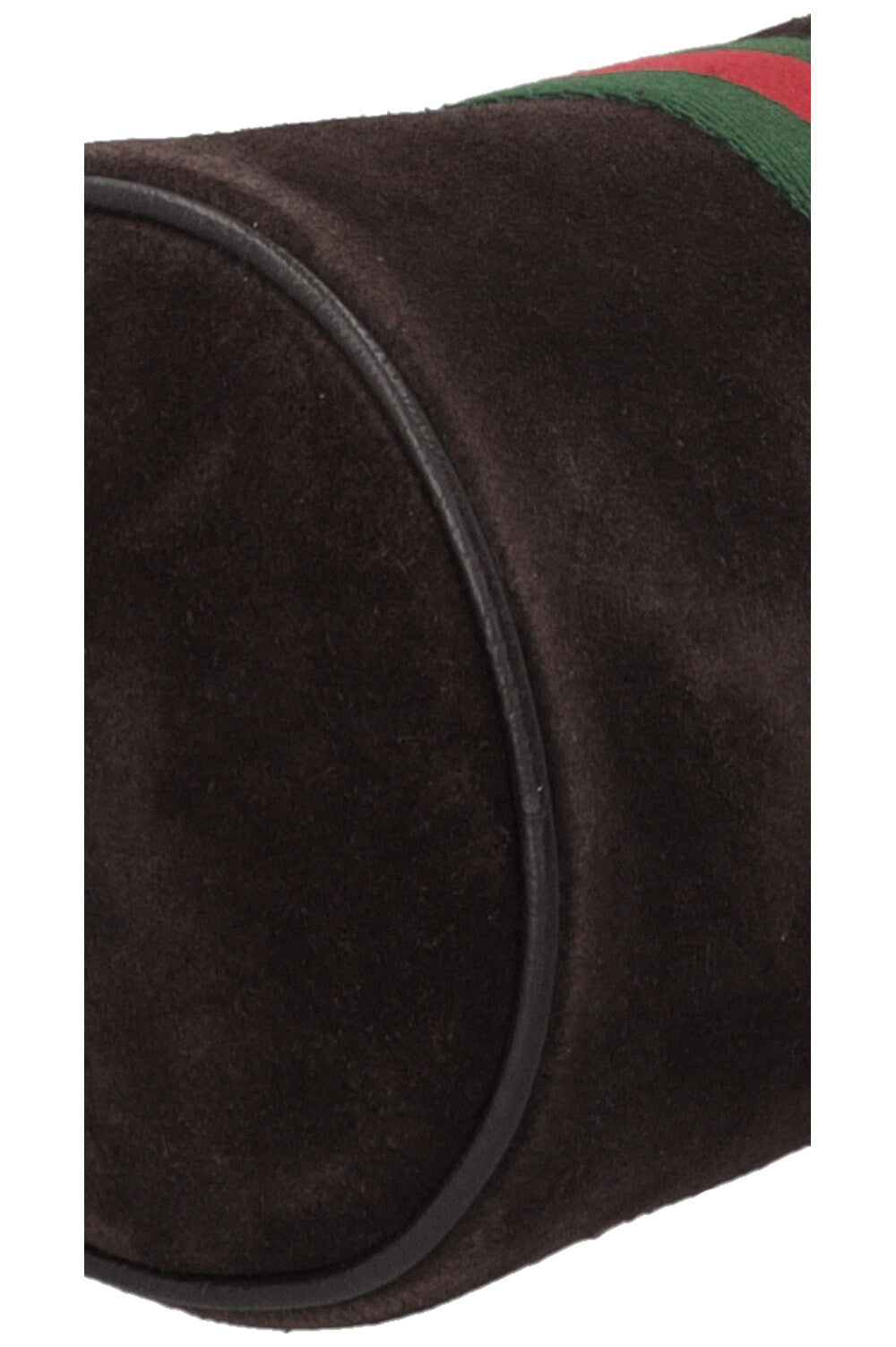 GUCCI Ophidia Cylinder Mini Bag Suede Brown
