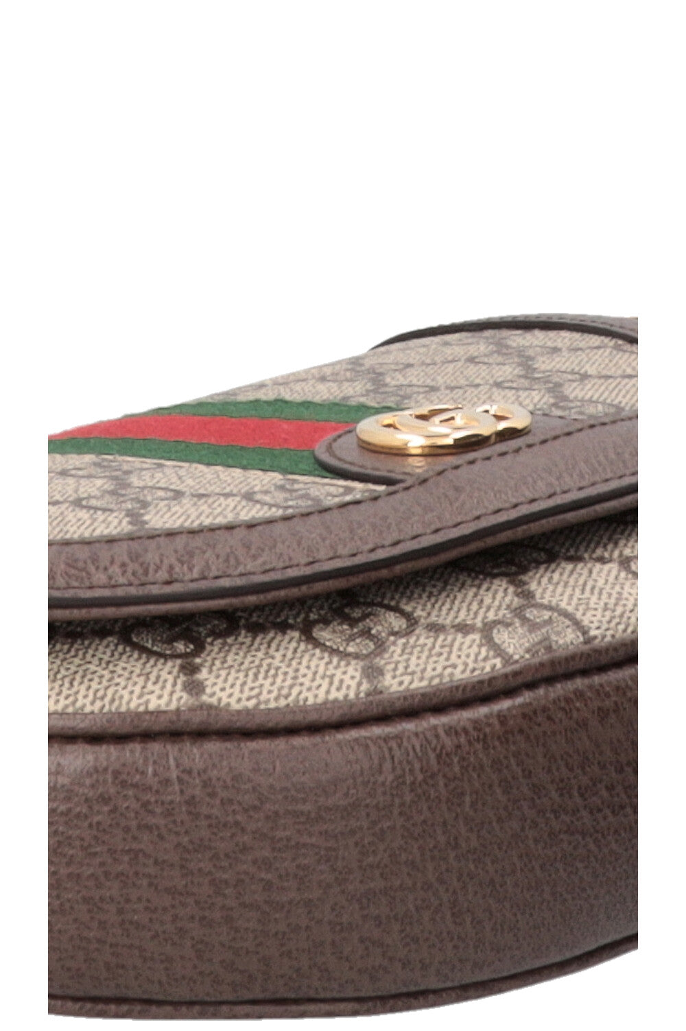 Sac bandoulière demi-lune Ophidia Gucci en toile suprême