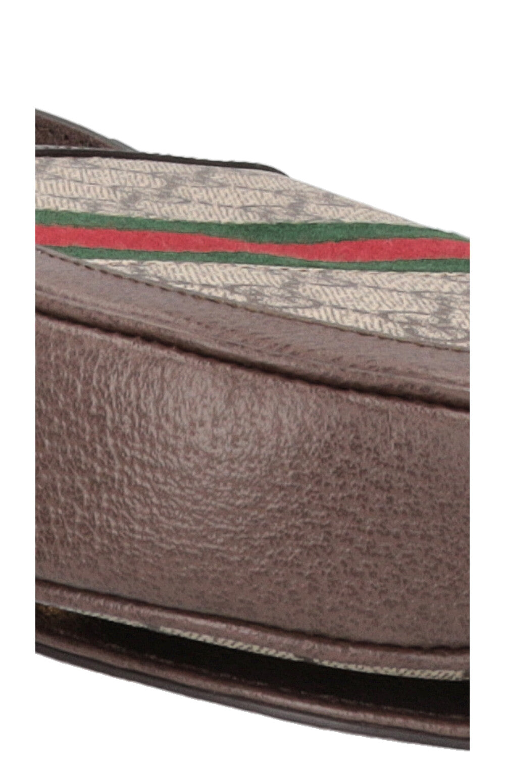 Sac bandoulière demi-lune Ophidia Gucci en toile suprême