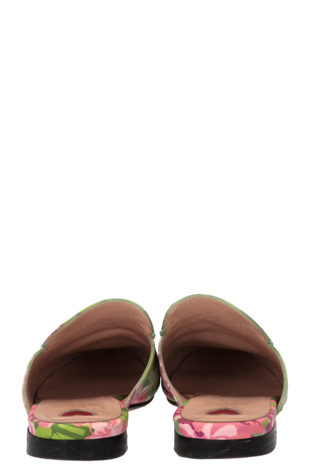 GUCCI Mules Princetown Ken Scott Cuir Multicolore