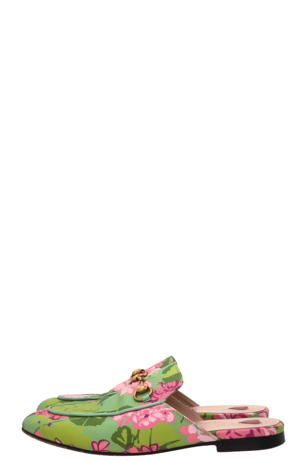 GUCCI Mules Princetown Ken Scott Cuir Multicolore