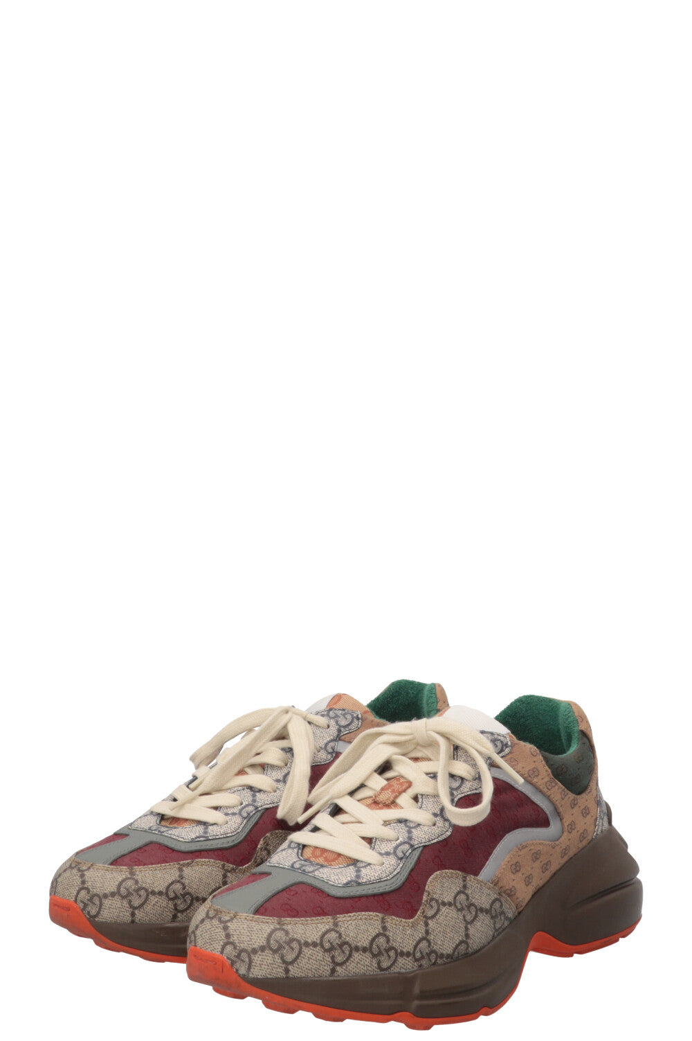 Baskets Rhyton GUCCI en toile multicolore