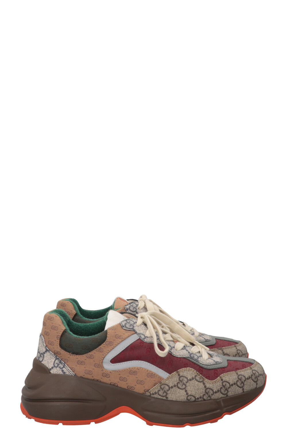 Baskets Rhyton GUCCI en toile multicolore