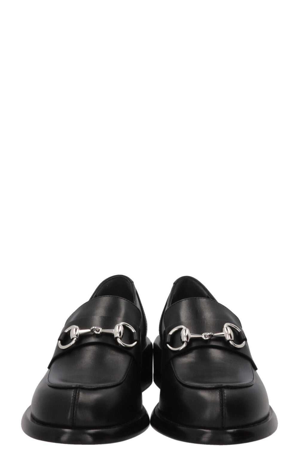 GUCCI Savoy Horsebit Loafer Leather Black