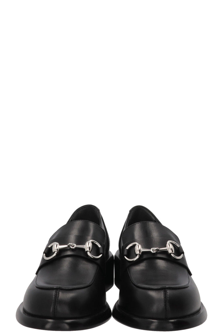 GUCCI Savoy Horsebit Loafer Leather Black