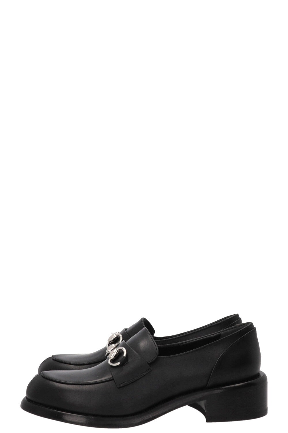 GUCCI Savoy Horsebit Loafer Leather Black