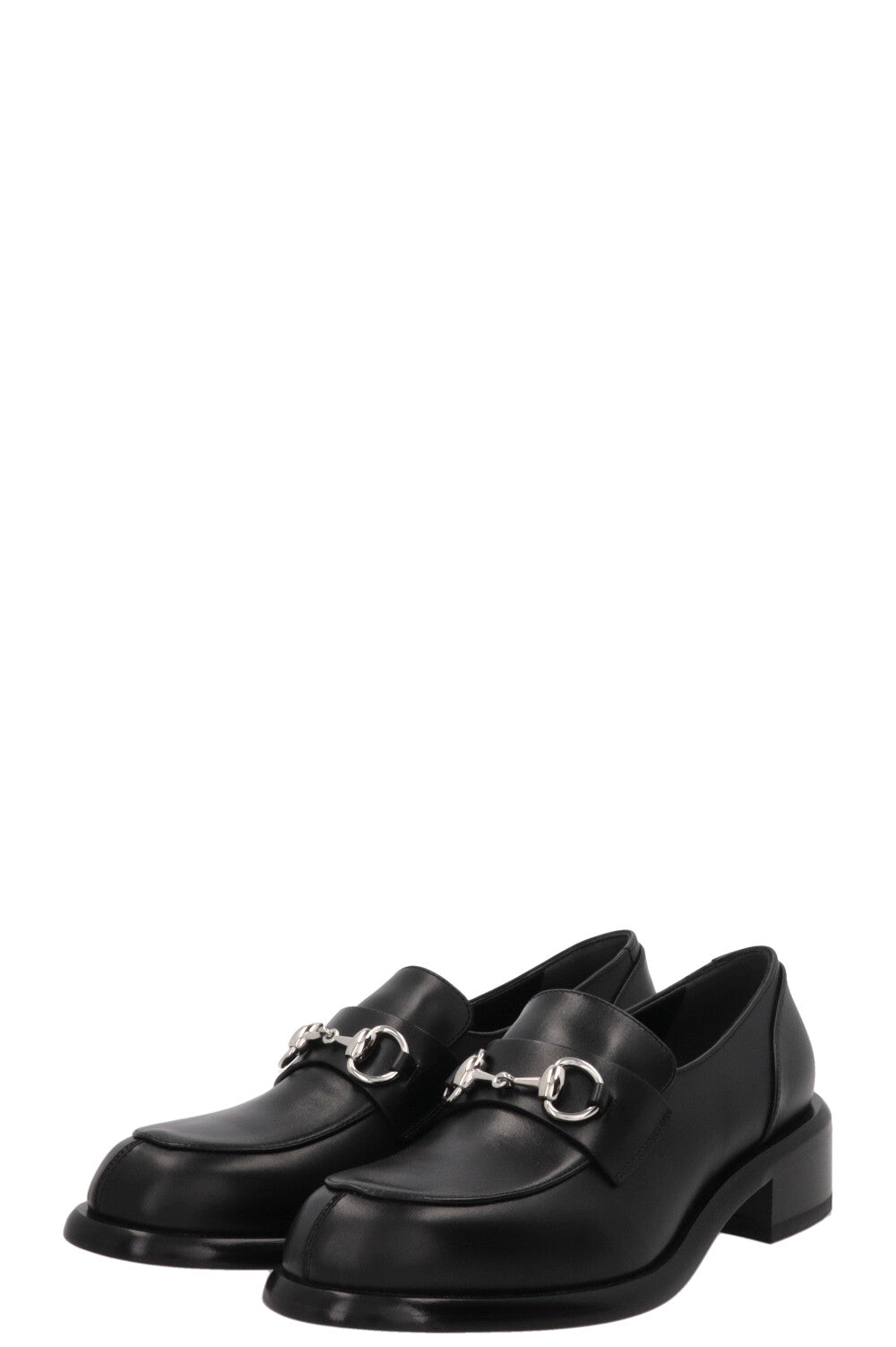 GUCCI Savoy Horsebit Loafer Leather Black