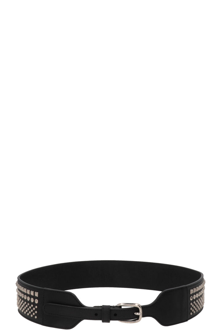 Ceinture GUCCI cloutée noire