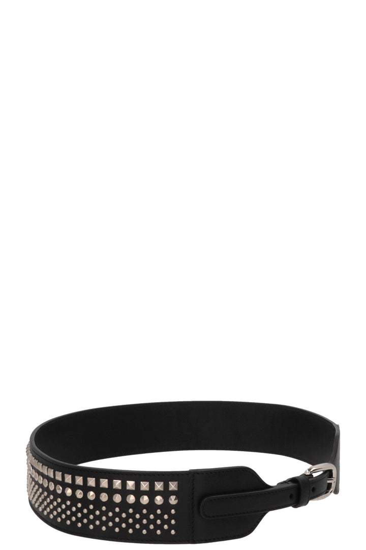Ceinture GUCCI cloutée noire