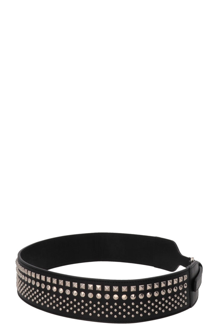Ceinture GUCCI cloutée noire