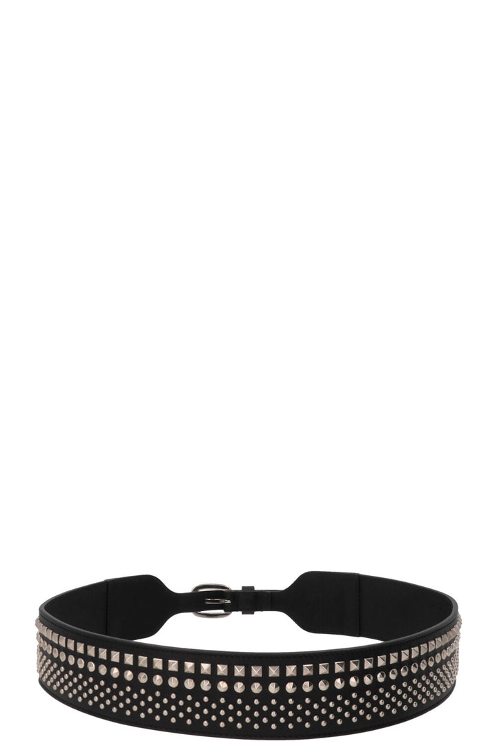 Ceinture GUCCI cloutée noire