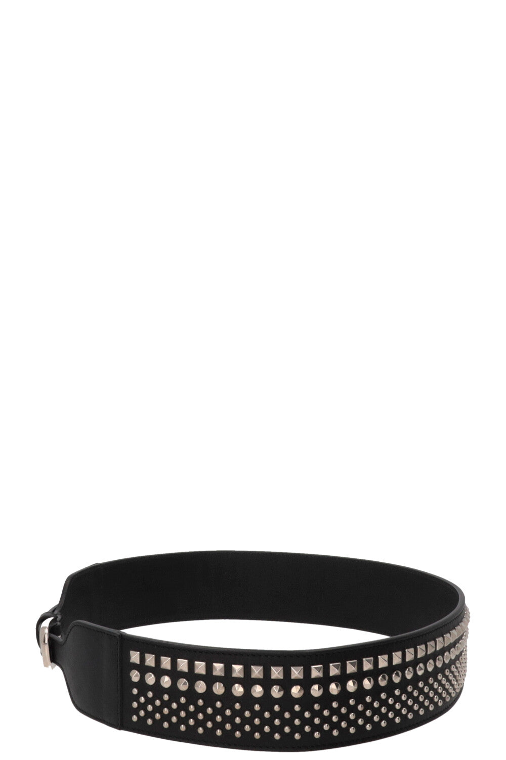 Ceinture GUCCI cloutée noire