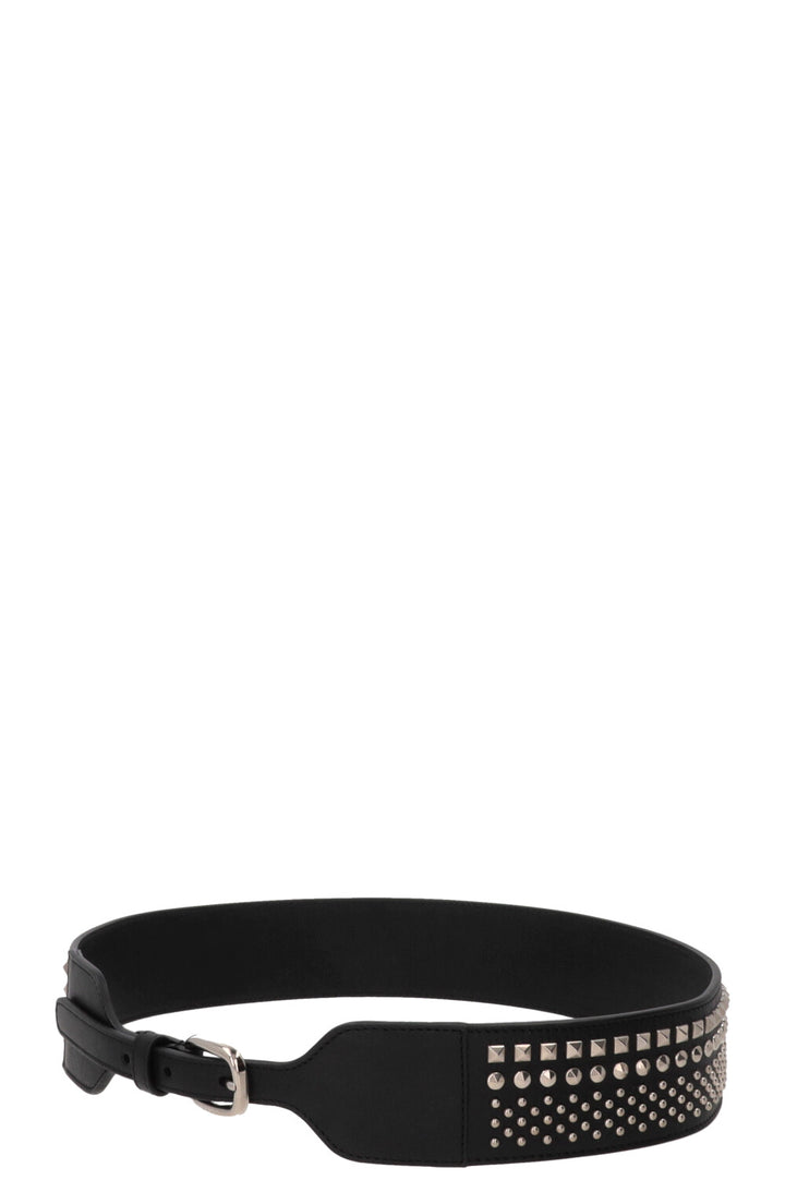 Ceinture GUCCI cloutée noire