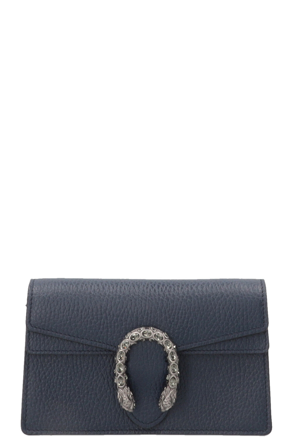 GUCCI Super Mini Dionysus Bag Leather Navy