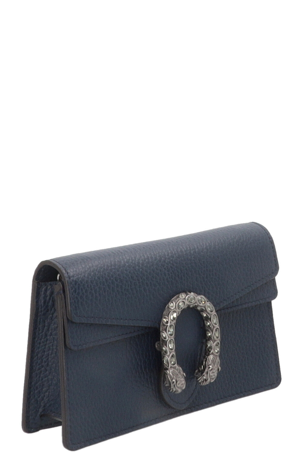 GUCCI Super Mini Dionysus Bag Leather Navy