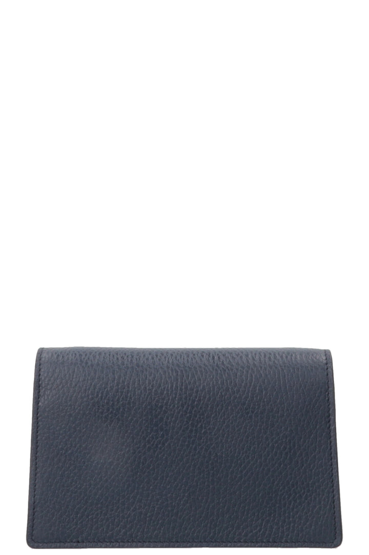 GUCCI Super Mini Dionysus Bag Leather Navy
