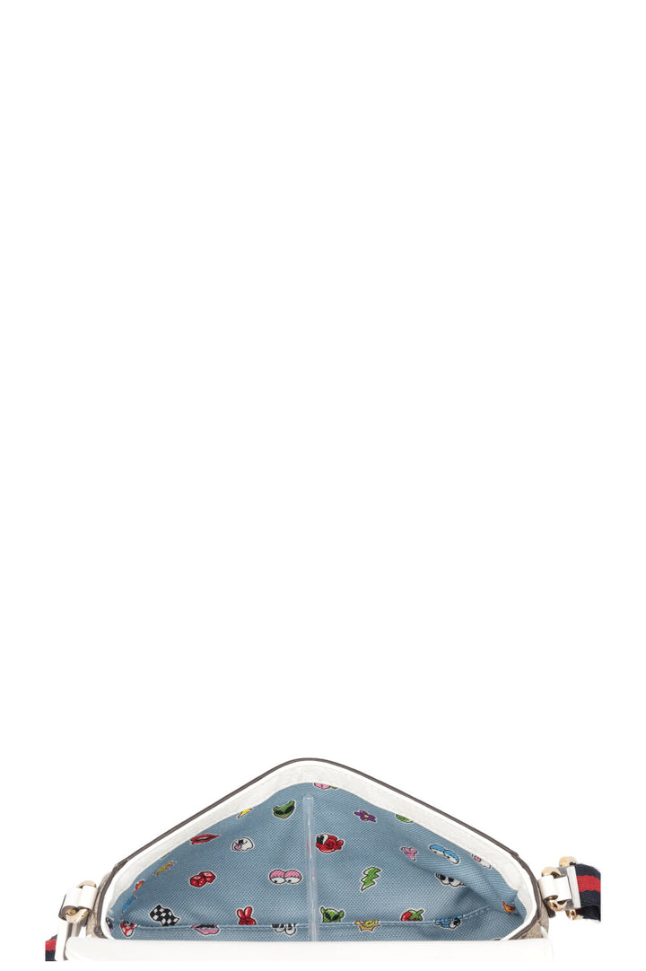 GUCCI Super Mini GG Shoulder Bag Canvas