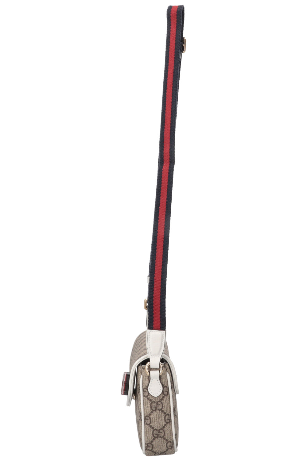GUCCI Super Mini GG Shoulder Bag Canvas