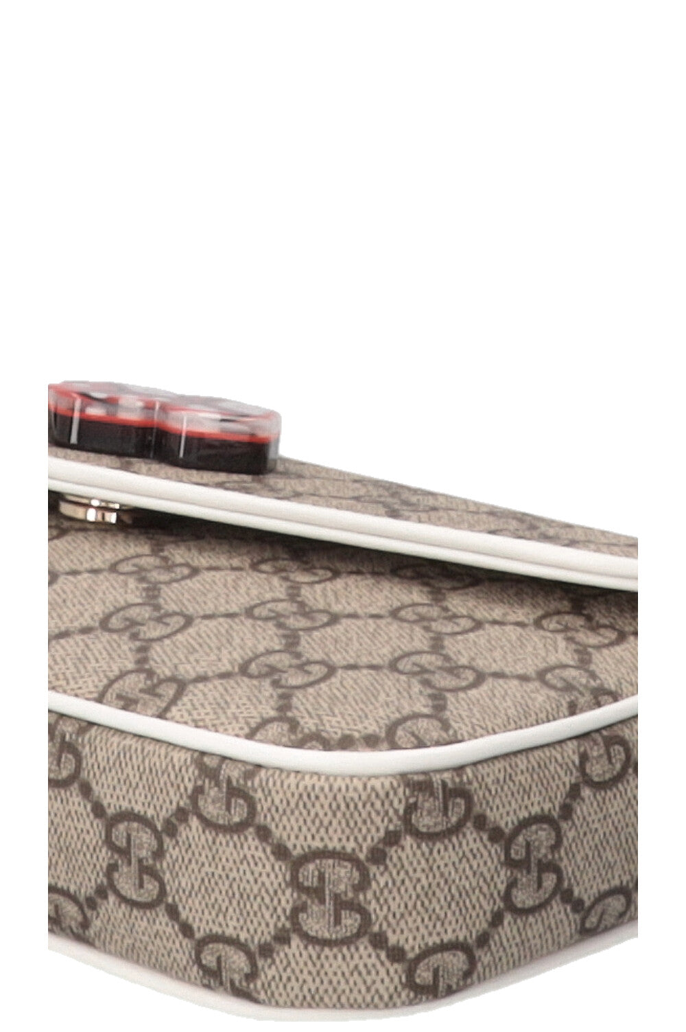 GUCCI Super Mini GG Shoulder Bag Canvas