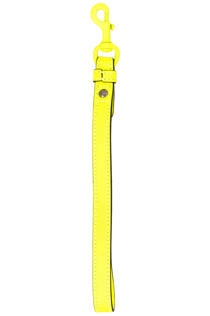 Sac bandoulière GUCCI Supreme GG Néon en cuir jaune néon
