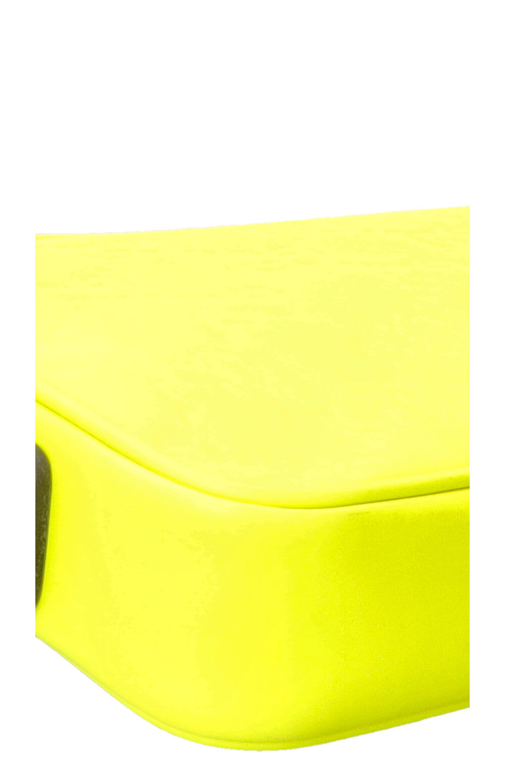 Sac bandoulière GUCCI Supreme GG Néon en cuir jaune néon