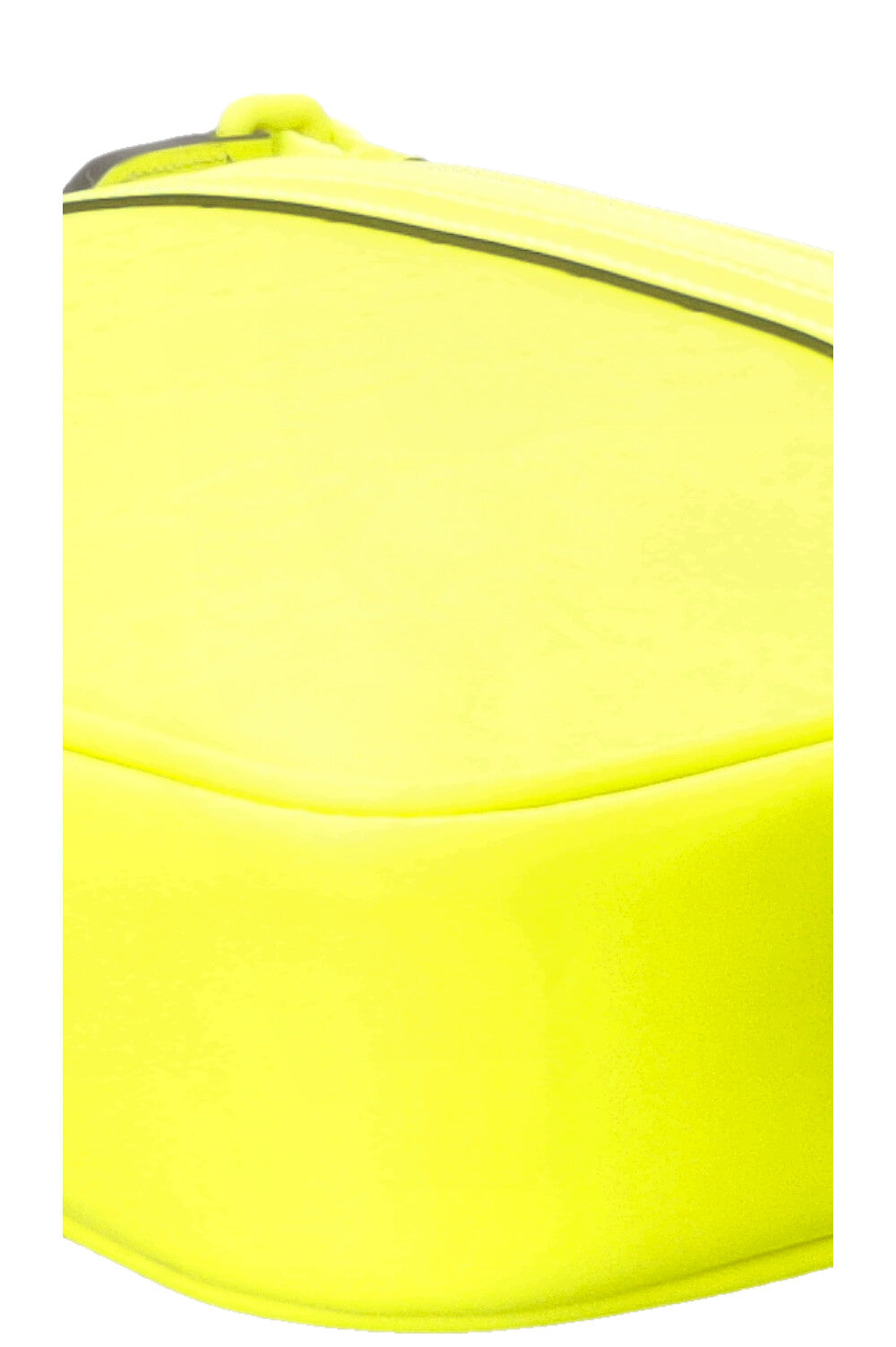 Sac bandoulière GUCCI Supreme GG Néon en cuir jaune néon