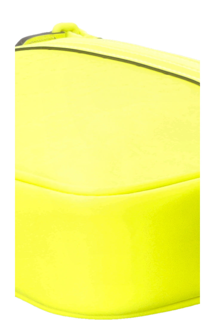 Sac bandoulière GUCCI Supreme GG Néon en cuir jaune néon
