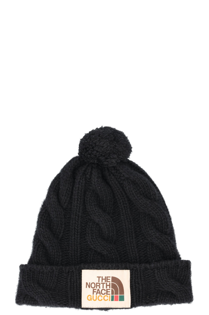 GUCCI The North Face Bonnet en laine noir