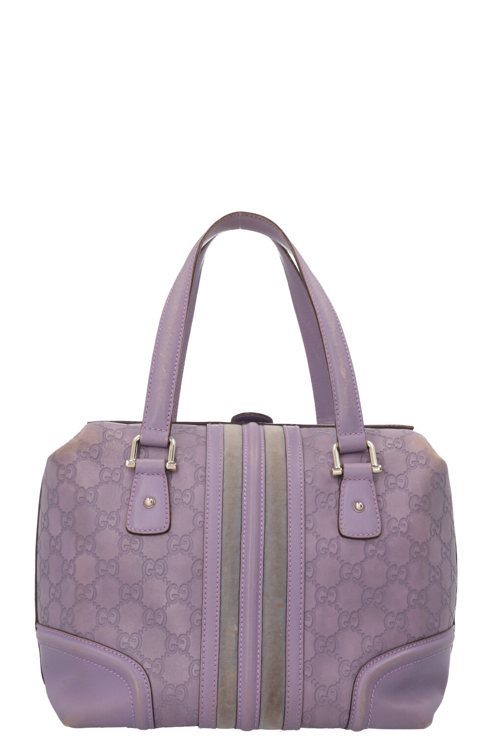 GUCCI Treasure Bag Leather Lilac