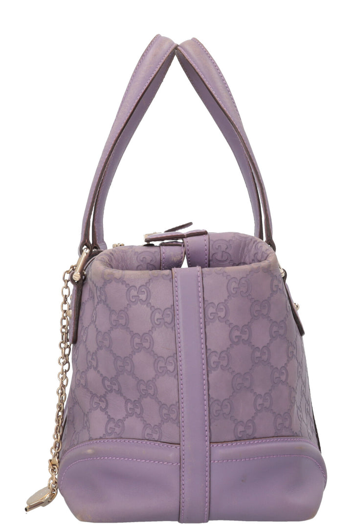 GUCCI Treasure Bag Leather Lilac