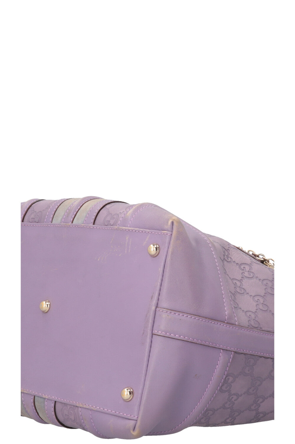GUCCI Treasure Bag Leather Lilac