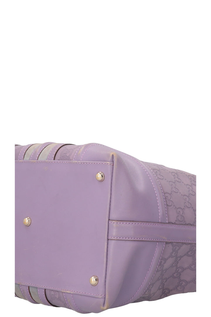 GUCCI Treasure Bag Leather Lilac