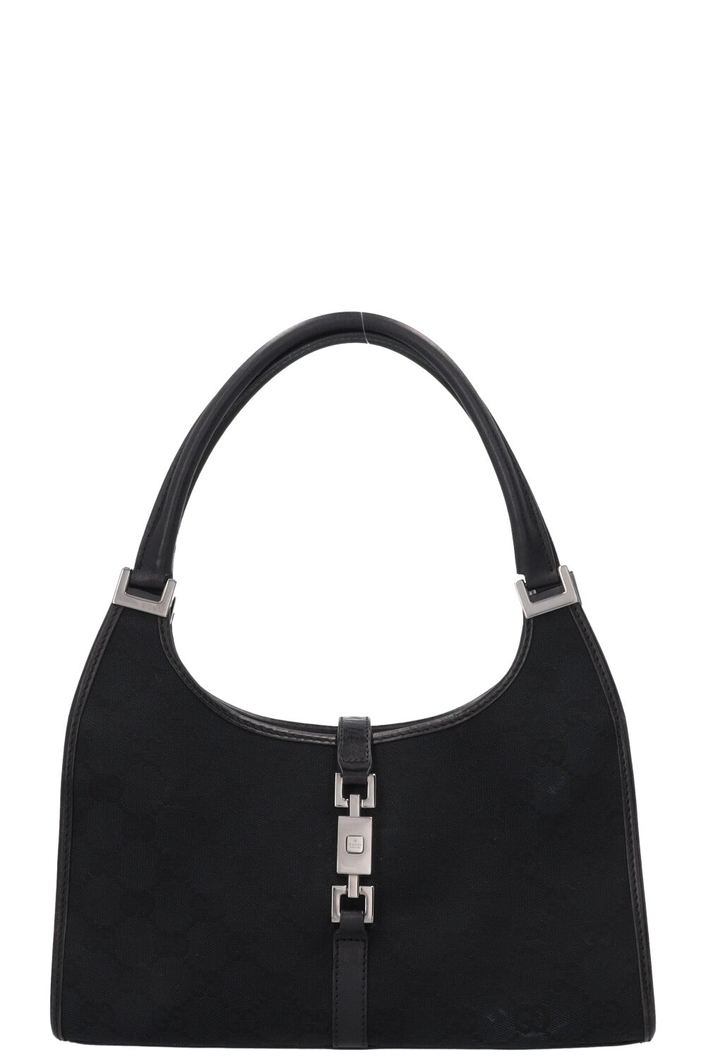 GUCCI Vintage Jackie Handbag Canvas Black