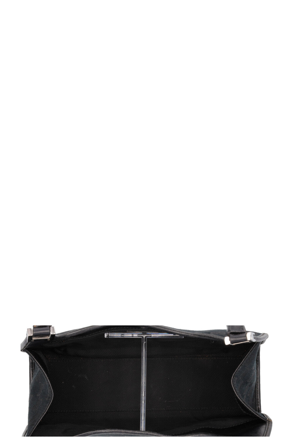 GUCCI Vintage Jackie Handbag Canvas Black