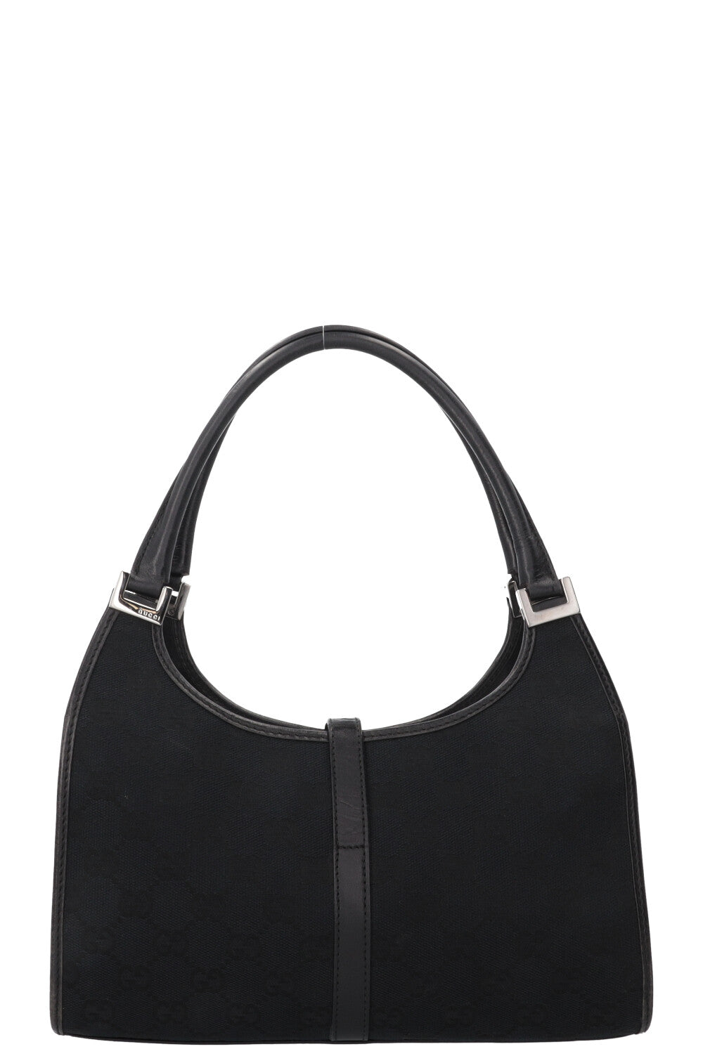 GUCCI Vintage Jackie Handbag Canvas Black