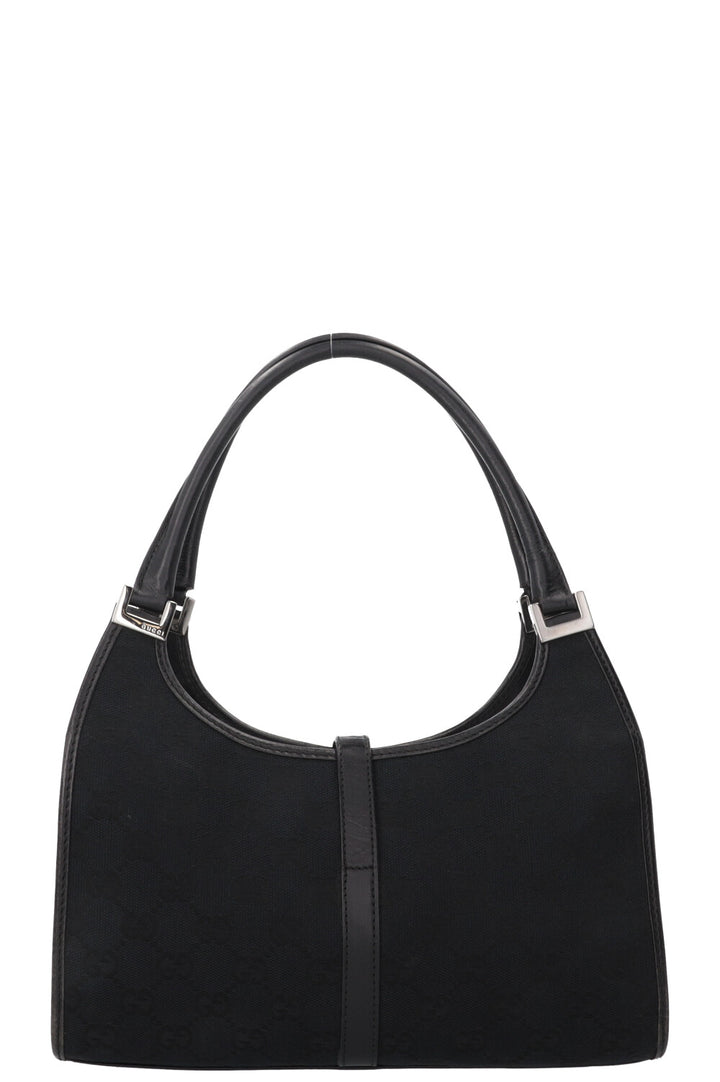 GUCCI Vintage Jackie Handbag Canvas Black