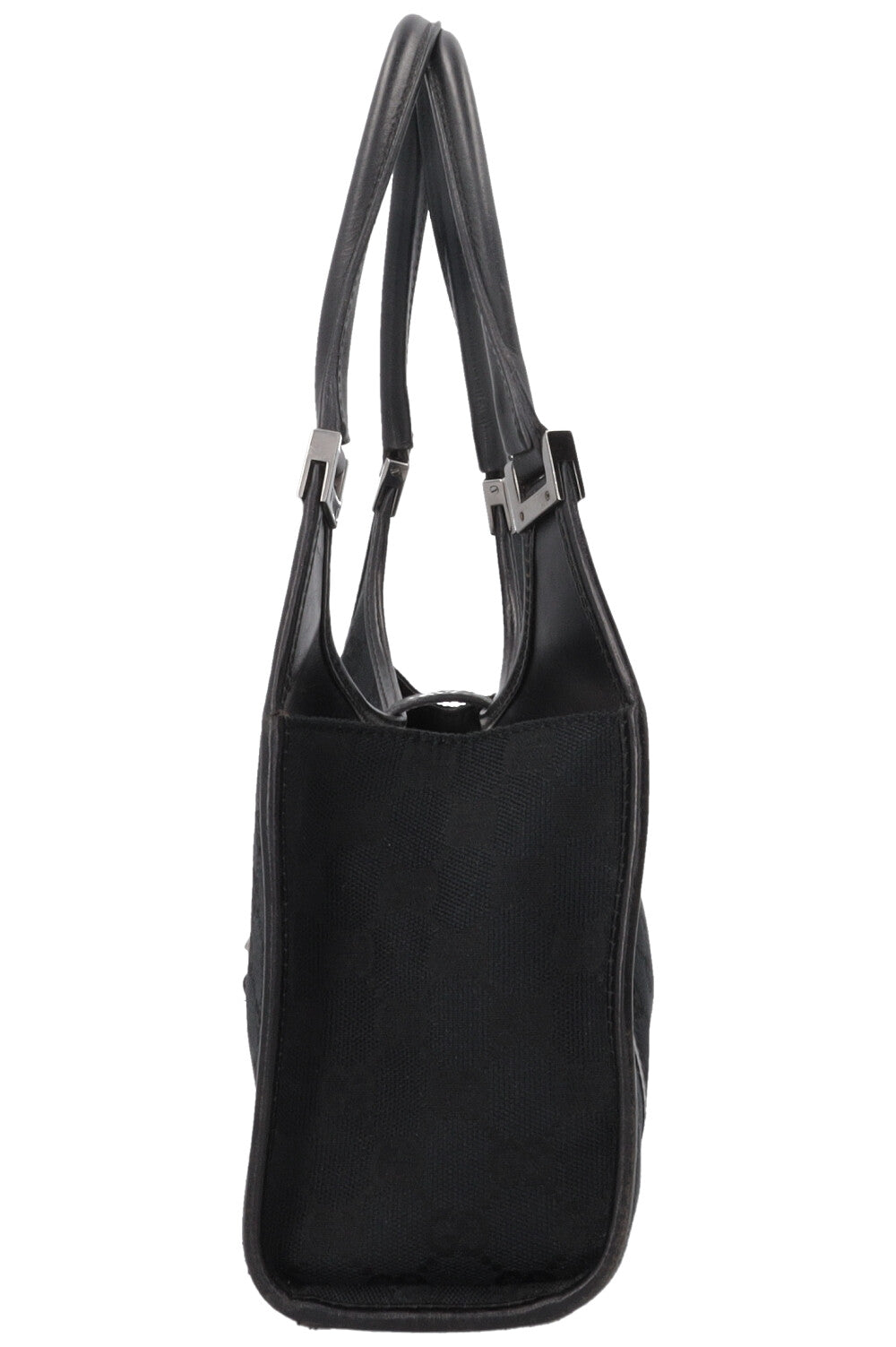 GUCCI Vintage Jackie Handbag Canvas Black