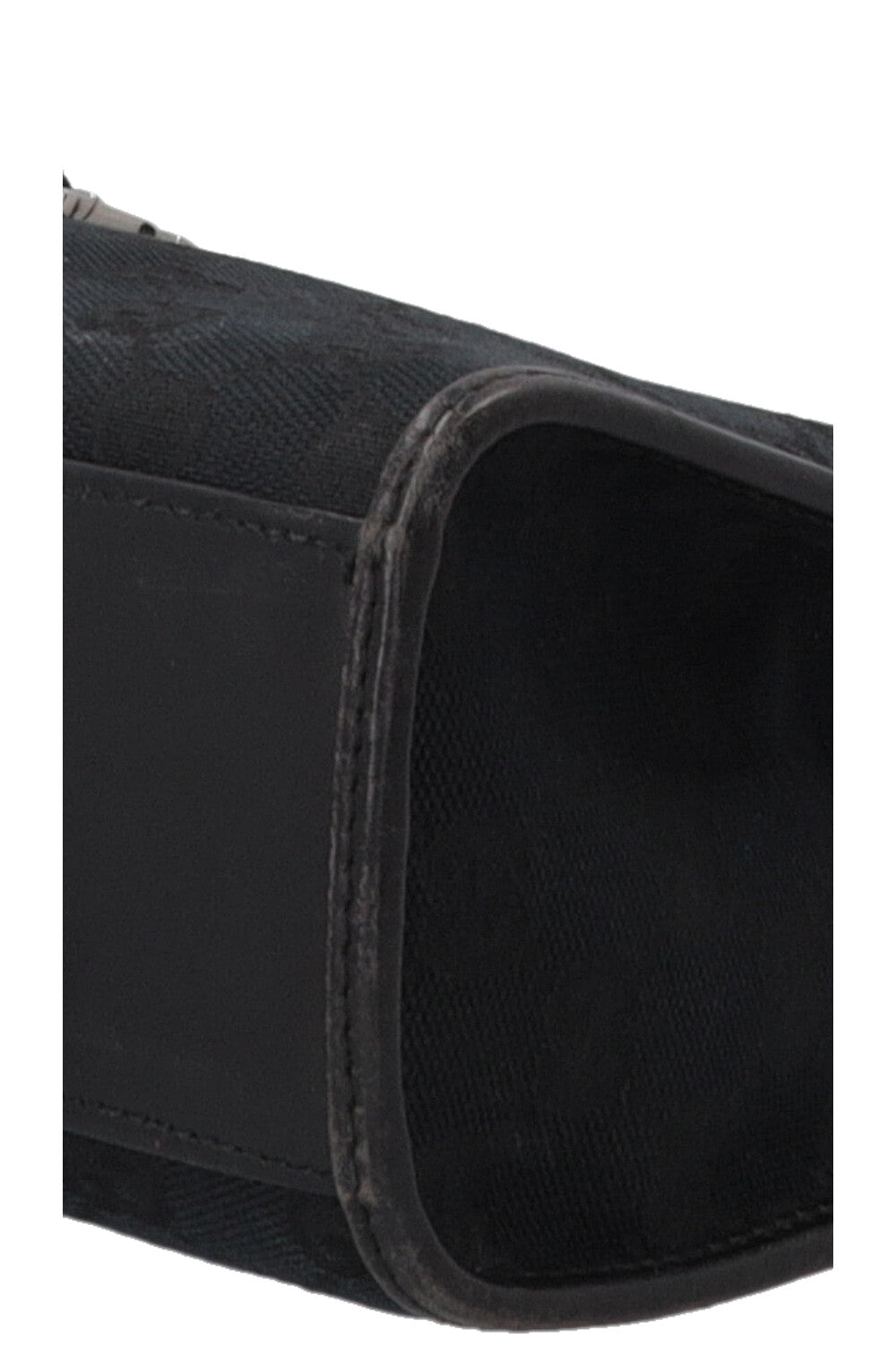 GUCCI Vintage Jackie Handbag Canvas Black
